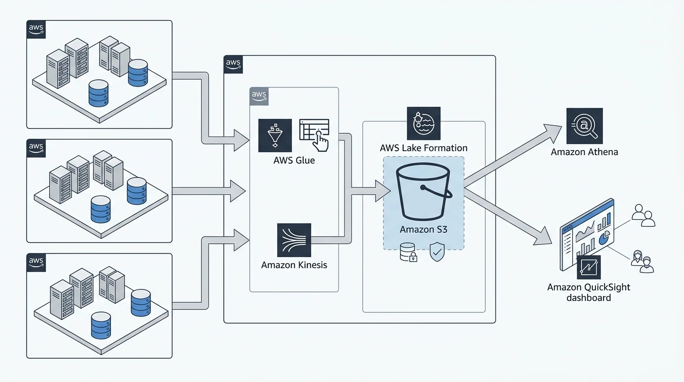 OTR Transportation: Building a Centralized Data Lake with AWS Lake Formation case study
